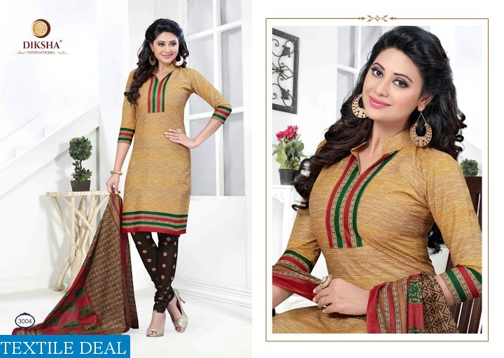 Diksha vol-3 Wholesale cotton Dress material